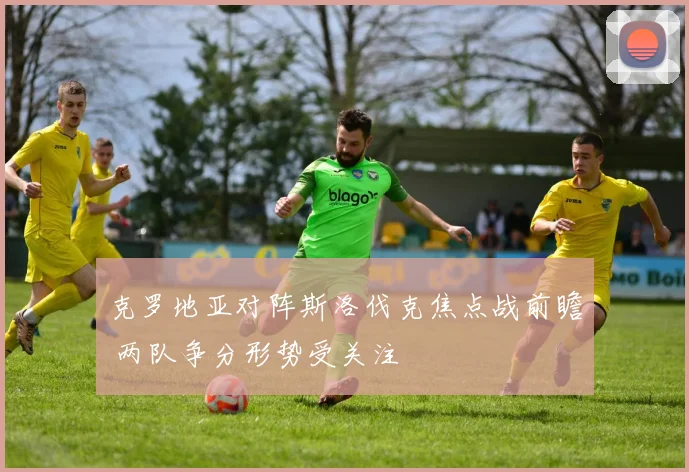 克罗地亚对阵斯洛伐克焦点战前瞻 两队争分形势受关注