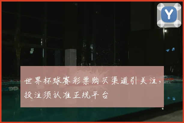 世界杯球赛彩票购买渠道引关注，投注须认准正规平台