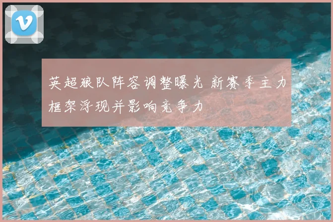 英超狼队阵容调整曝光 新赛季主力框架浮现并影响竞争力